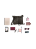 Just B Different Leren schoudertas "Tribiano" antraciet - (B)27 x (H)25 x (D)6 cm