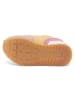 bisgaard Leder-Sneakers in Rosa/ Gelb