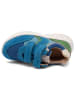 bisgaard Leder-Sneakers in Blau/ Grün