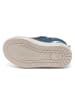 bisgaard Leder-Sneakers in Blau/ Hellblau/ Weiß