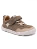 bisgaard Leder-Sneakers in Khaki/ Beige