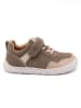 bisgaard Leder-Sneakers in Khaki/ Beige