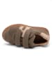 bisgaard Leder-Sneakers in Braun/ Beige