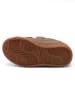 bisgaard Leder-Sneakers in Braun/ Beige