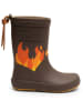 bisgaard Gummistiefel in Braun/ Orange