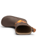bisgaard Gummistiefel in Braun/ Orange