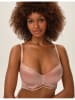ESOTIQ Schalen-BH "Olive" in Rosa