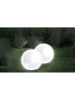 Inkazen Lampy solarne LED (2 szt.) w kolorze białym - Ø 15 cm