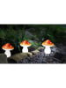 Inkazen Ledsolarlamp rood/wit - 200 cm