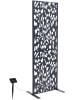 Inkazen Decoratieve ledsolarlamp zwart - 2x 140 cm