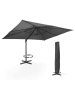 Inkazen Parasol antraciet - (L)300 x (B)400 cm