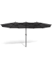 Inkazen Sonnenschirm in Grau - (L)260 x (B)450 cm