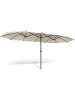 Inkazen Sonnenschirm in Creme - (L)260 x (B)450 cm