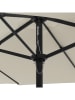 Inkazen Sonnenschirm in Creme - (L)260 x (B)450 cm
