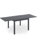 Inkazen Wysuwany stolik w kolorze antracytowym - 90 x 73 x 90 cm