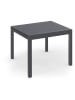 Inkazen Ausziehbarer Gartentisch in Anthrazit - (B)90 x (H)73 x (T)90 cm