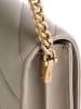 Pinko Leder-Umhängetasche in Taupe - (B)25 x (H)16 x (T)8 cm