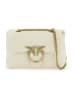 Pinko Leder-Umhängetasche in Creme - (B)19 x (H)13 x (T)8 cm