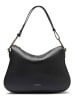 COCCINELLE Leder-Schultertasche in Schwarz - (B)36 x (H)24 x (T)11 cm