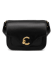 COCCINELLE Leren schoudertas zwart - (B)21 x (H)15 x (D)9 cm