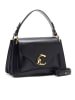 COCCINELLE Leren handtas zwart - (B)24 x (H)16 x (D)9 cm