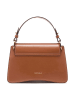 COCCINELLE Leder-Henkeltasche in Hellbraun - (B)24 x (H)16 x (T)9 cm