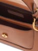 COCCINELLE Leder-Henkeltasche in Hellbraun - (B)24 x (H)16 x (T)9 cm