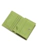 COCCINELLE Leren portemonnee groen - (B)11 x (H)9 cm