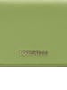 COCCINELLE Leren portemonnee groen - (B)11 x (H)9 cm