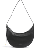 COCCINELLE Leder-Schultertasche in Schwarz - (B)38 x (H)21 x (T)7 cm