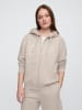 GAP Sweatjacke in Beige