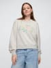 GAP Sweatshirt in Creme