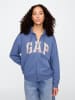 GAP Sweatjacke in Blau