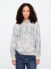 GAP Hoodie in Creme/ Hellblau