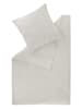 ESPRIT Flanellen beddengoedset "Herringbone" lichtgrijs