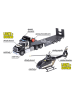 Majorette Truck "Mack Truck + Police Helicopter" - ab 3 Jahren