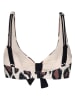 SHORT STORIES Bikini-Oberteil in Beige/ Braun