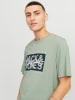Jack & Jones Koszulka w kolorze zielonym
