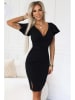 numoco Kleid in Schwarz