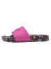 Kangaroos Slippers zwart/roze