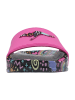 Kangaroos Pantoletten in Schwarz/Pink