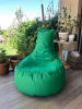 FLORIANE GARDEN Sitzsack in Grün - (B)60 x (H)70 x (T)30 cm