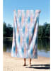 FLORIANE GARDEN Strandlaken "Colorful Naga" blauw/paars