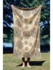 Foutastic Strandtuch "Mandala" in Creme/ Schwarz