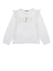 Bondi Longsleeve 'Happy' in Weiß