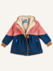 finkid Winterjas "Aina Mukka" lichtroze/donkerblauw