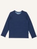 finkid Longsleeve "Taamo soft" in Dunkelblau