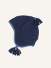 finkid Wollen muts "Norsu" donkerblauw