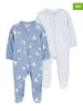 carter's 2-delige set: pakjes blauw/lichtblauw