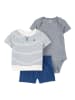 carter's 3-delige outfit blauw